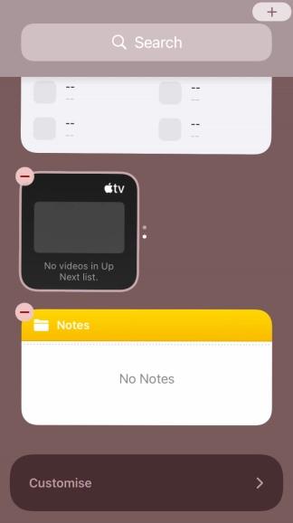 Press the Home key. Press the Home key.