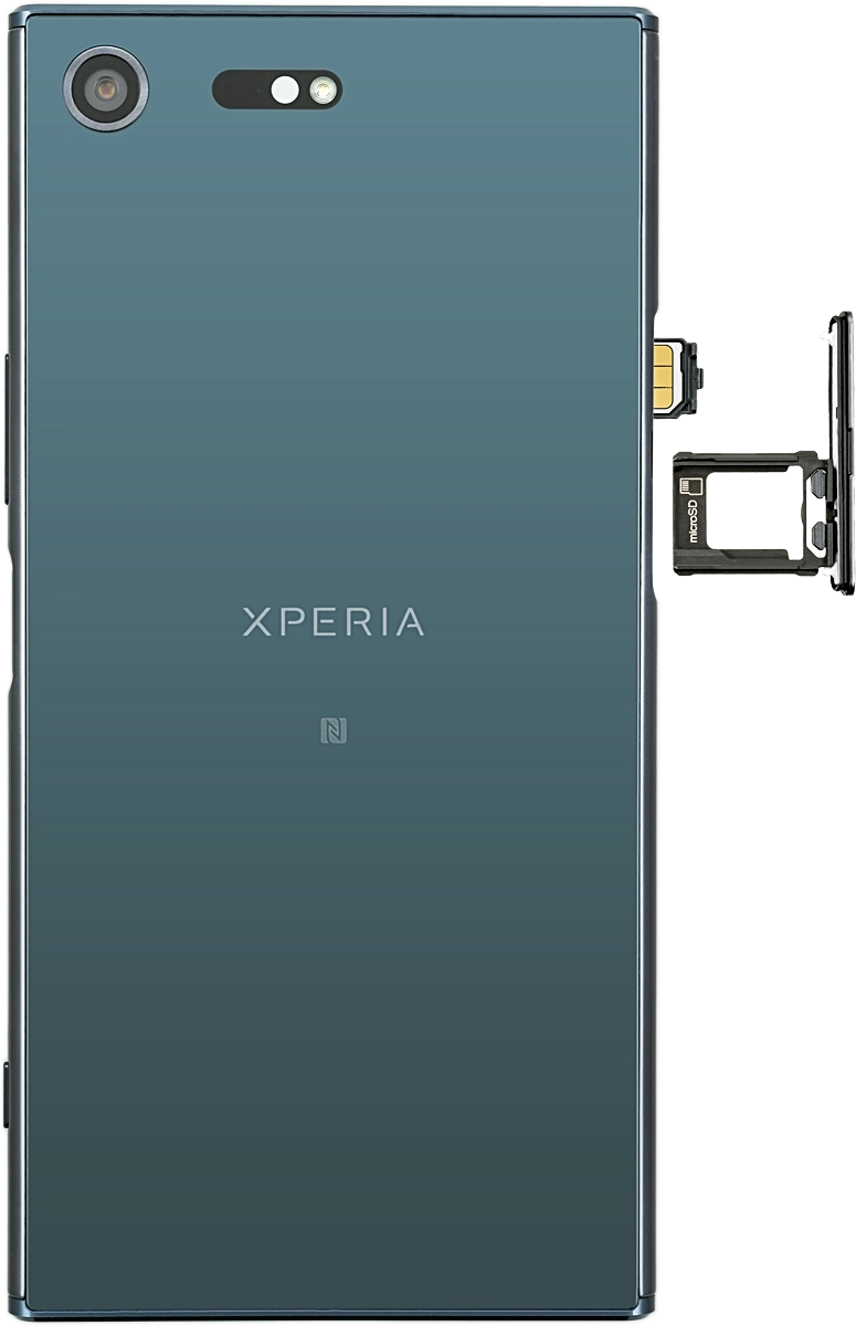 Slide the SIM holder into your phone.