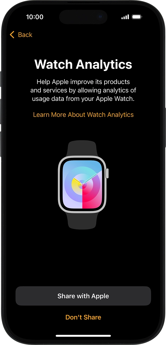 On your phone: Press the required setting.