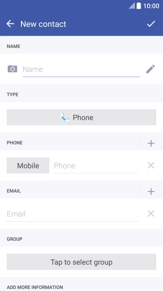 Press the camera icon.