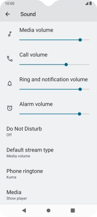 Press Phone ringtone.