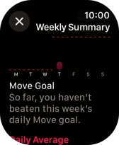 Press the Digital Crown several times to return to the main menu.
