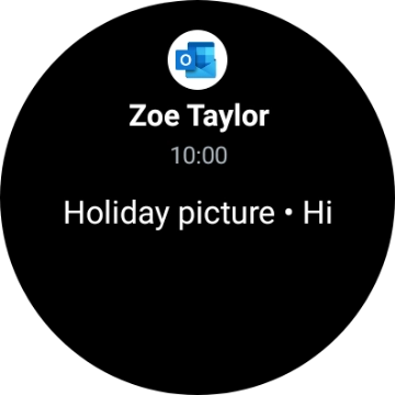 Press the required notification to open it. Press the required notification to open it.