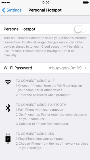 Press the indicator to turn on the function.