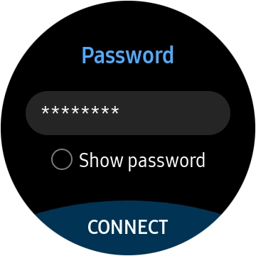 Press CONNECT. Press CONNECT.