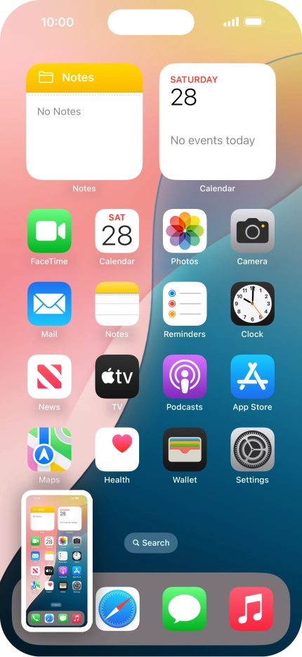 To edit your screenshot, press the screenshot and follow the instructions on the screen to make the required changes.