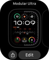 Slide your finger left on the screen.
