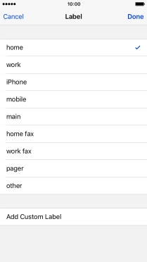 Press the required number type.