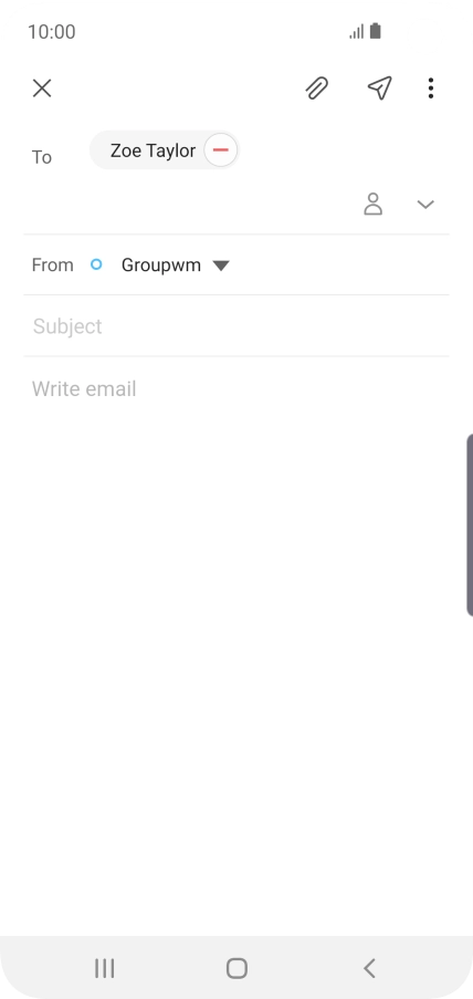 Press Subject and key in the required subject. Press Subject and key in the required subject.