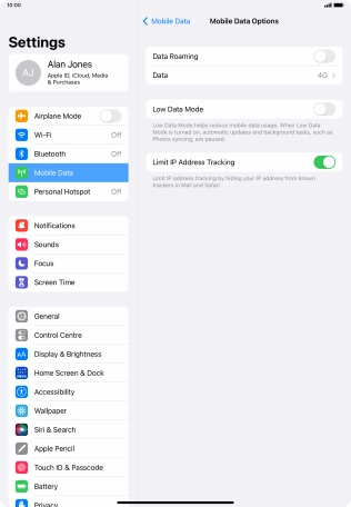 Press the indicator next to Press the indicator next to