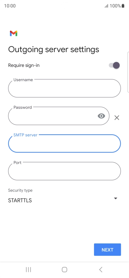 Press the field below Press the field below