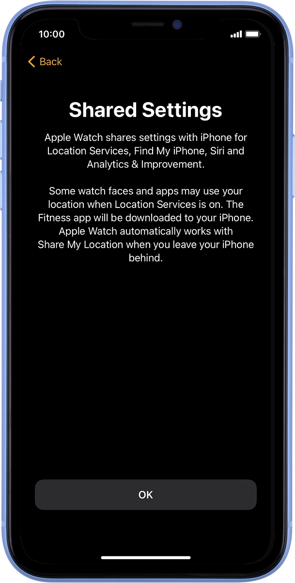 On your phone: Press OK.