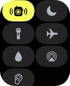Press the Do Not Disturb icon to turn the function on or off.