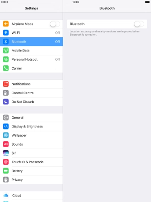 Press the indicator to turn on the function.
