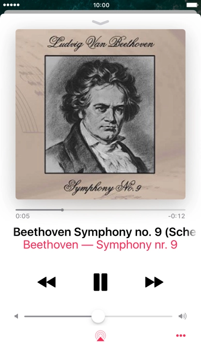 Press arrow right to go to the next audio file.