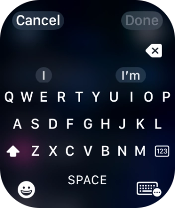 Press the input icon. Press the input icon.