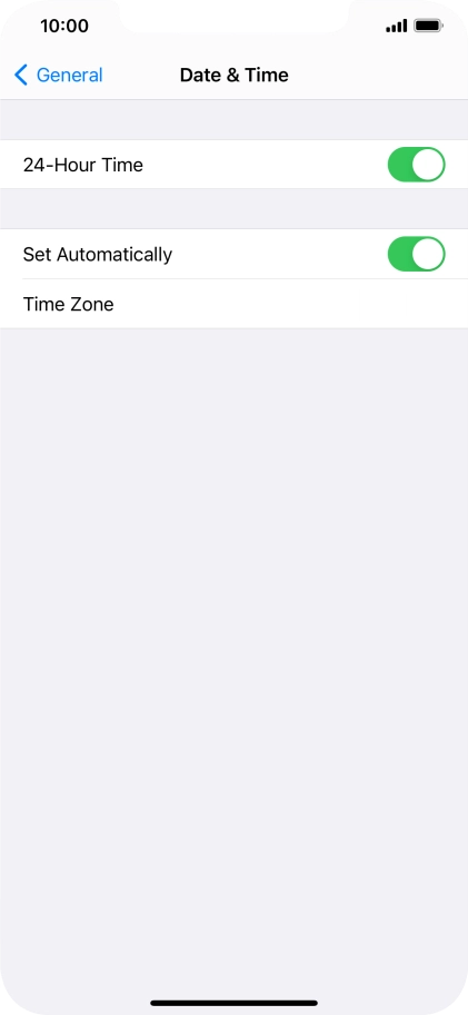 Slide your finger upwards starting from the bottom of the screen to return to the home screen.