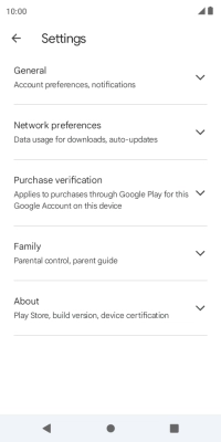 Press Network preferences.