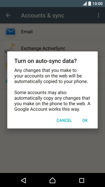 If you turn on the function, press OK.