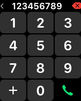 Key in the required number and press the call icon.