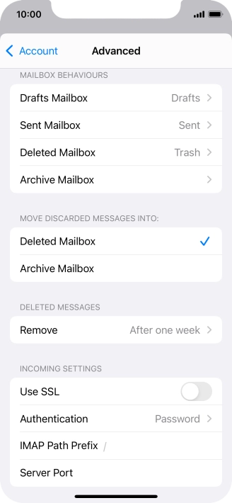 Press Authentication.