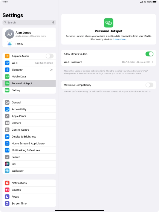 Slide your finger upwards starting from the bottom of the screen to return to the home screen.