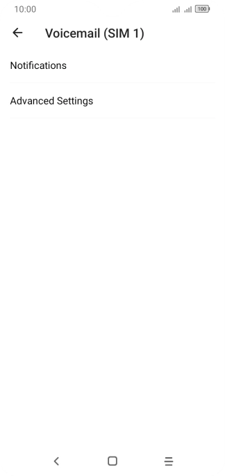 Press Advanced Settings.