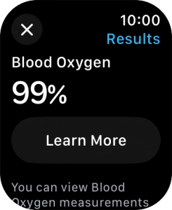 Your result is displayed on the screen. Your result is displayed on the screen.