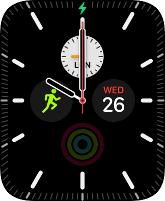 When the battery charging icon is displayed, the battery is charging.