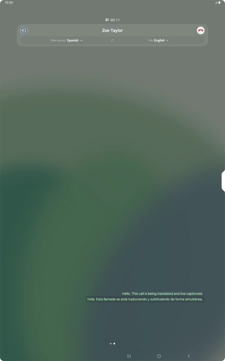 Press the drop down lists to select the required languages.