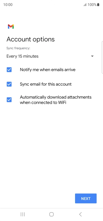 Press the drop down list below Press the drop down list below