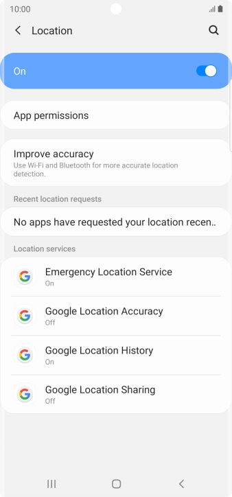 Press App permissions.