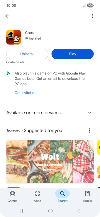 Press the Home key to return to the home screen. Press the Home key to return to the home screen.