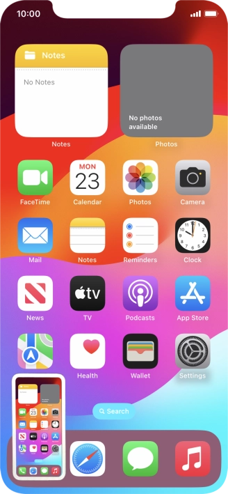 To edit your screenshot, press the screenshot and follow the instructions on the screen to make the required changes.