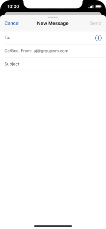 Press the field next to 