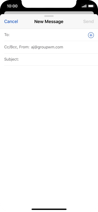 Press the field next to 