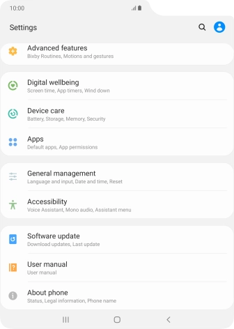 Press General management.