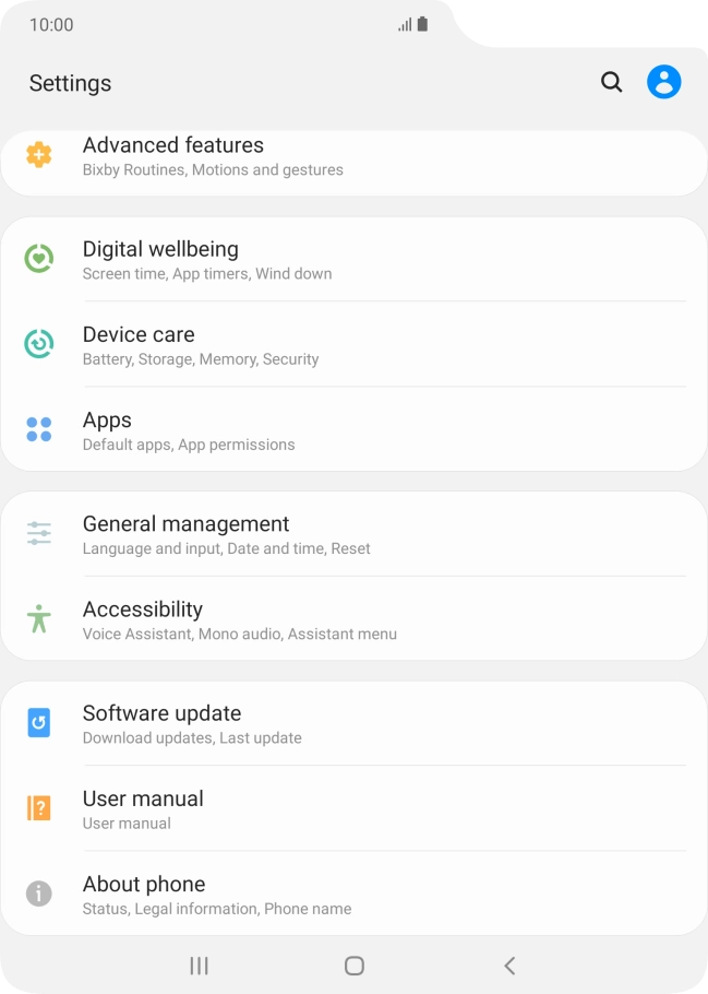 Press General management.