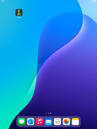 Press and hold the required app.