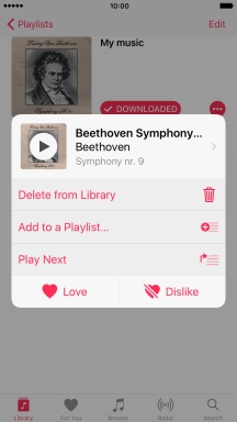 Press the required function and follow the instructions on the screen to use the selected function.