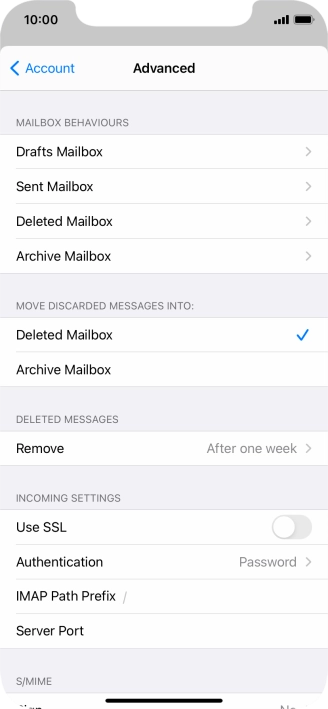 Press Authentication.
