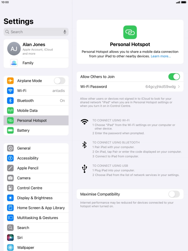 Press the Home key to return to the home screen. Press the Home key to return to the home screen.