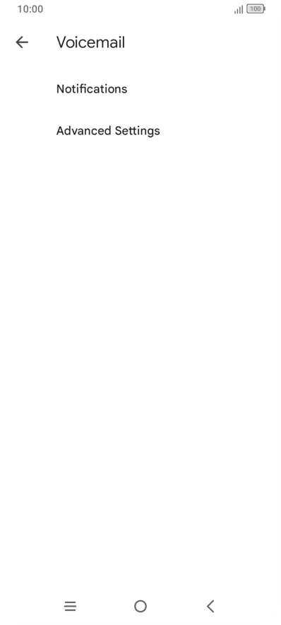 Press Advanced Settings.