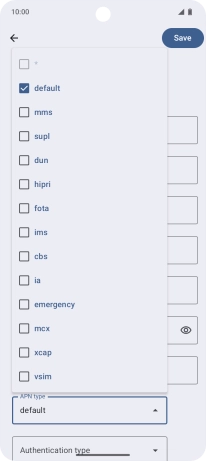 Press arrow up. Press arrow up.