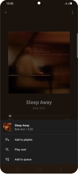 Press Add to playlist.