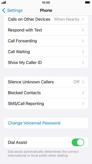 Press Show My Caller ID.