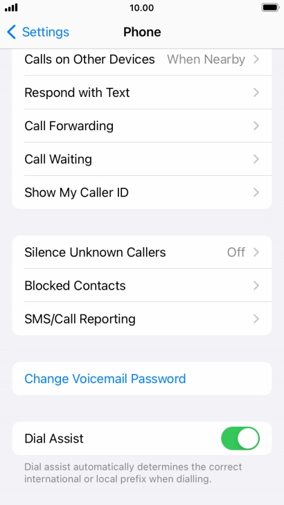 Press Show My Caller ID.