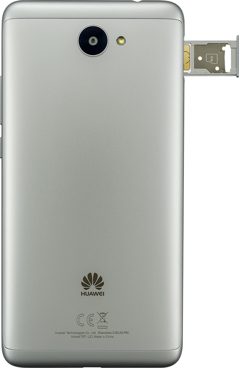 Place your SIM in the SIM holder and insert the card holder into your phone.