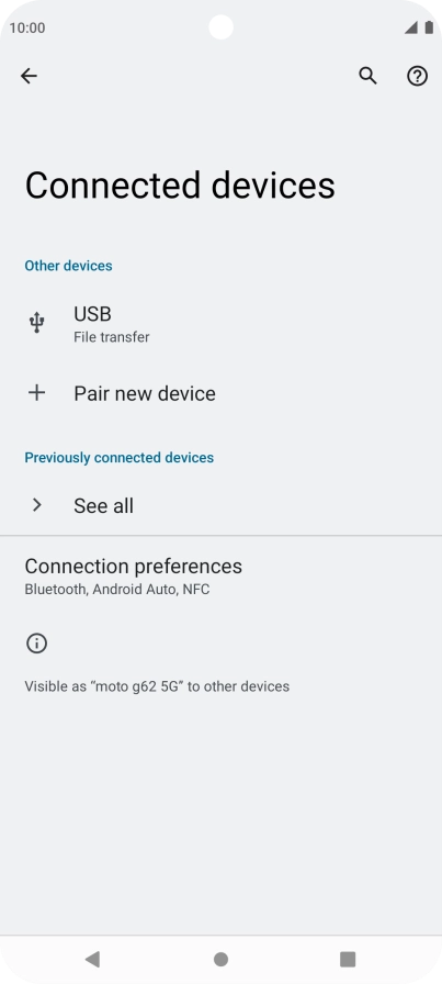 Press Pair new device.