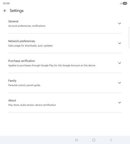 Press Network preferences.